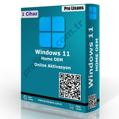 Windows 11 Home Lisans (OEM - Telefonla Aktivaston)